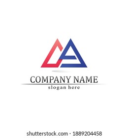 triangle pyramid logo design and vector symbol egyptian and logo business