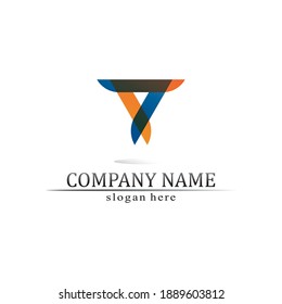 triangle pyramid logo design and vector symbol egyptian and logo business