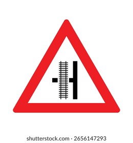 Triangle Rail Crossing at Junction The Illustration
