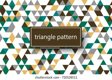 Triangle with random colour backgroud / wallpaper for printing on products (phone's case, notebook's cover, clothes), wallpaper or  background