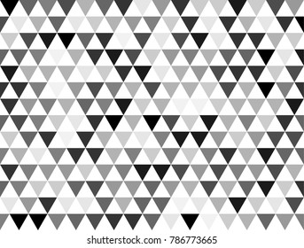 Triangle random gray color background