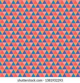 triangle red pattern colorful summer
