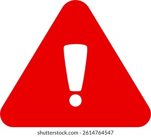 Triangle Red Warning Caution Sign Symbol