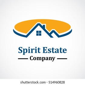 Triangle roof of house abstract vector and logo design or template property business icon of company identity symbol concept