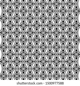 triangle and round ornaments, beautiful patterns for the clothing and wallpaper industry