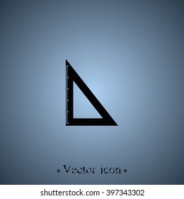 Triangle ruler.