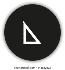 Triangle ruler.