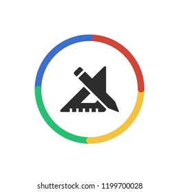 Triangle Ruler - App Icon