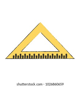 triangle ruler icon image