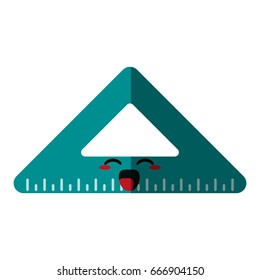 triangle ruler icon image 