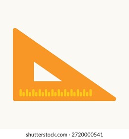 Triangle Ruler smart trendy colorful vector likely design useful Illustration colorful background.eps