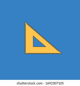 triangle ruler for vektor design 
