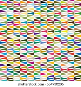 triangle scale image,color tile - Geometric seamless pattern