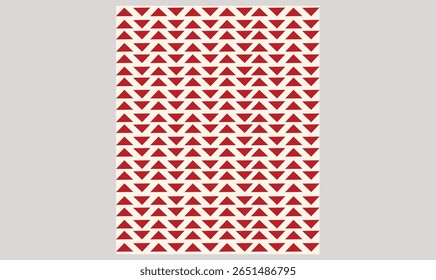Triangle seamless fabric pattern design background for use.