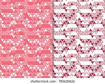 triangle seamless geometric abstract pattern