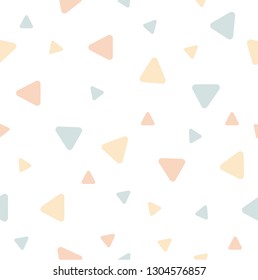 Triangle seamless pastel color