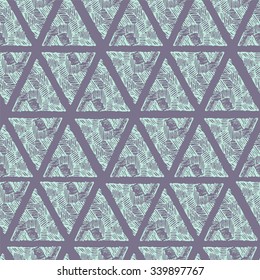 triangle seamless pattern.