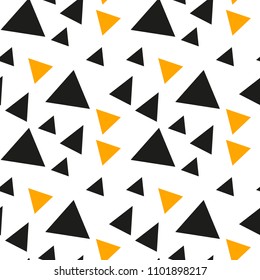 Triangle seamless pattern Abstract vector geometric background.Print for interior design and fabric