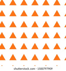 Triangle seamless pattern. Abstract vector background.