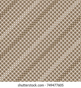 Triangle seamless pattern. Fashion graphic background design. Modern stylish abstract texture. Colorful template for prints, textiles, wrapping, wallpaper, website etc. Vector illustration