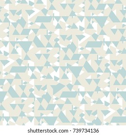 Triangle Seamless Pattern. Geometric Background. Vector Illustration eps 8.