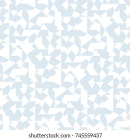 Triangle Seamless Pattern. Geometric Background.