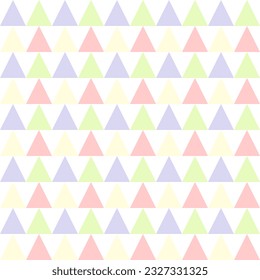 triangle seamless pattern vector, abstract repeating background