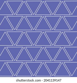 diseño vectorial de patrón triangular sin costuras