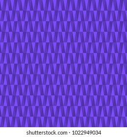 Triangle seamless violet background. Modern triangular geometric pattern. Polygon texture. Vector illustration.