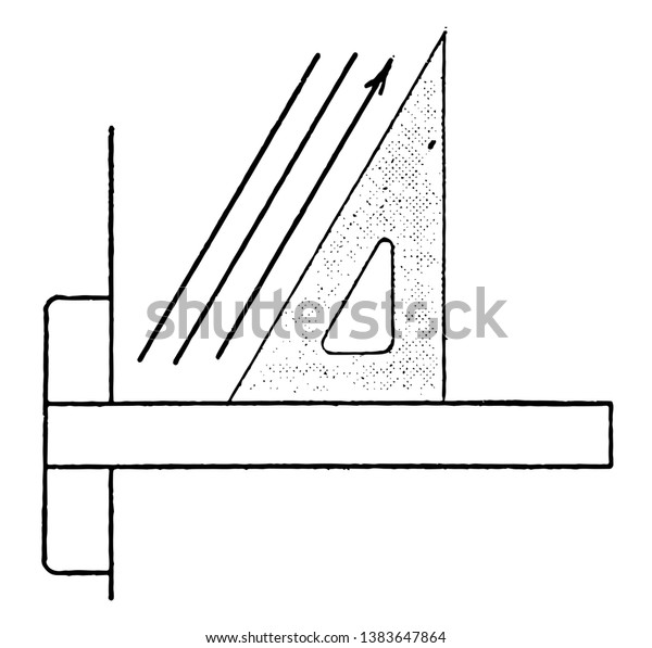 Triangle Set 60 Degrees 30 Degrees Stock Vector Royalty