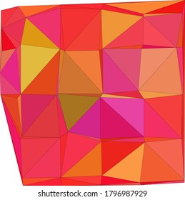 triangle shape brown color abstract background polygon