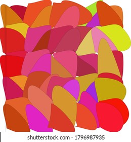 polígono de fondo abstracto de color marrón de forma triangular