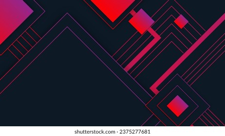 forma de triángulo con fondo de decoración de línea de energía, fondo de pantalla gráfico corporativo