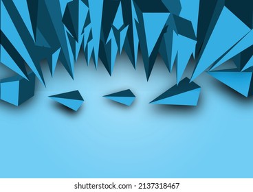 fondo abstracto de diseño gráfico de forma triangular