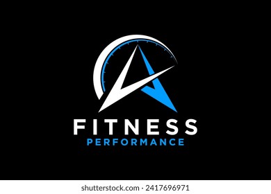 Triangle shape logo design business startup technology, modern icon symbol.