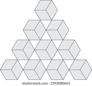 Triangle shape logo design, vector file logo, 