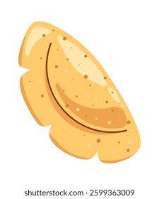 Triangle shape pie bakery product