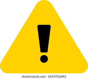 Triangle Shape Safety Alert Icon