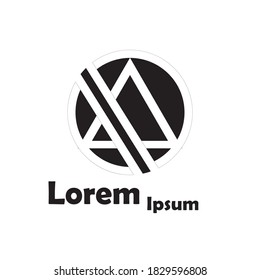 Logo en forma de triángulo para tu empresa