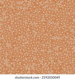 Triangle shapes background. Small triangles size. Multiple repeated inner triangles. Solid Color style. Repeatable pattern. Artistic vector tiles. Seamless vector illustration.
