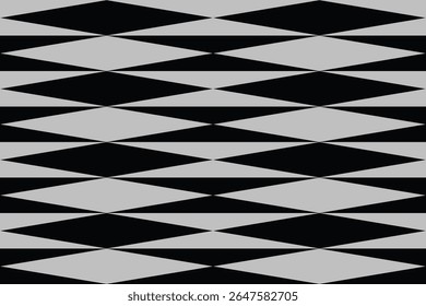 Triângulo Formas e desenhos Cores Preto e Cinza Padrão Geométrico Fundo Abstrato Fundo Geométrico