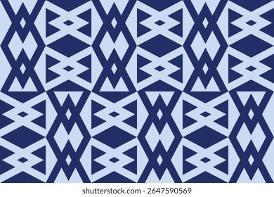 Formes triangulaires et Designs Couleurs bleues Motif géométrique Abstrait Arrière-plan géométrique Arrière-plan géométrique