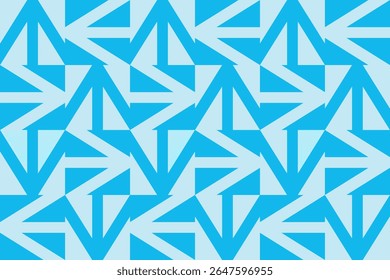 Triangle Shapes and Designs Blue Colors Geometric Pattern Abstract Background Geometric Background