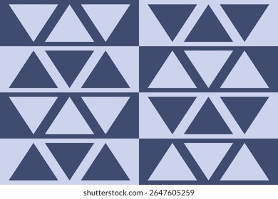 Triangle Shapes and Designs Blue Colors Geometric Pattern Abstract Background Geometric Background
