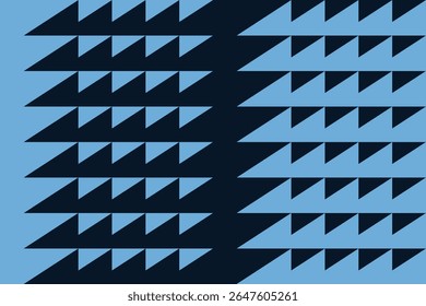 Triângulo Formas e Designs Cores Azuis Padrão Geométrico Fundo Abstrato Plano de Fundo Geométrico