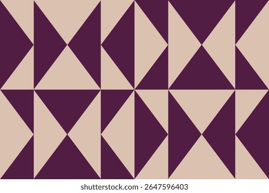 Formes triangulaires et Designs Couleurs marron Motif géométrique Abstrait Arrière-plan géométrique Arrière-plan géométrique