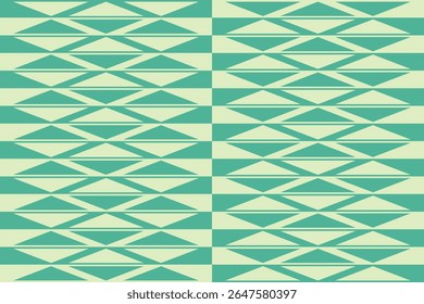Triângulo Formas e Designs Cores Verdes Padrão Geométrico Fundo Abstrato Fundo Geométrico