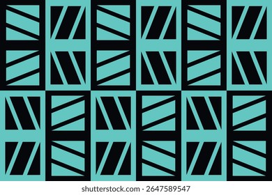 Formes triangulaires et Designs Couleurs vertes Motif géométrique Abstrait Arrière-plan géométrique Arrière-plan géométrique