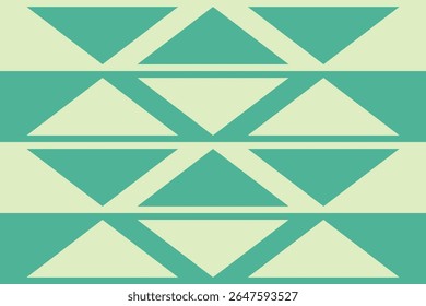 Formes triangulaires et Designs Couleurs vertes Motif géométrique Abstrait Arrière-plan géométrique Arrière-plan géométrique