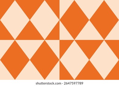 Dreieck Formen und Designs Orange Farben Geometrisches Muster Abstrakter Hintergrund Geometrischer Hintergrund